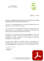 Deckblatt: Ergänzung zur 5. Anordnung für das Bistum Magdeburg<br>zum Umgang mit Corona vom 11.12.2020